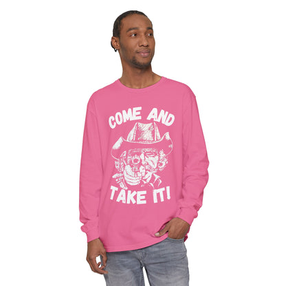 Cowboy Come and Take It Long Sleeve T-Shirt Unisex