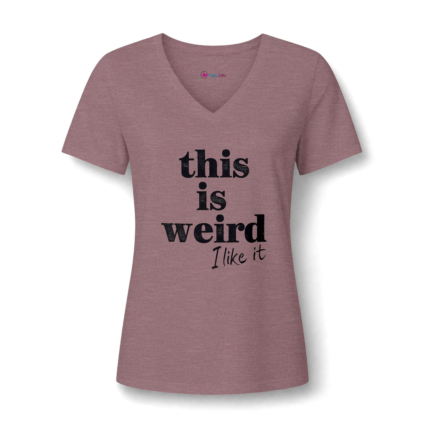 this is weird I like it V-Neck T-Shirt