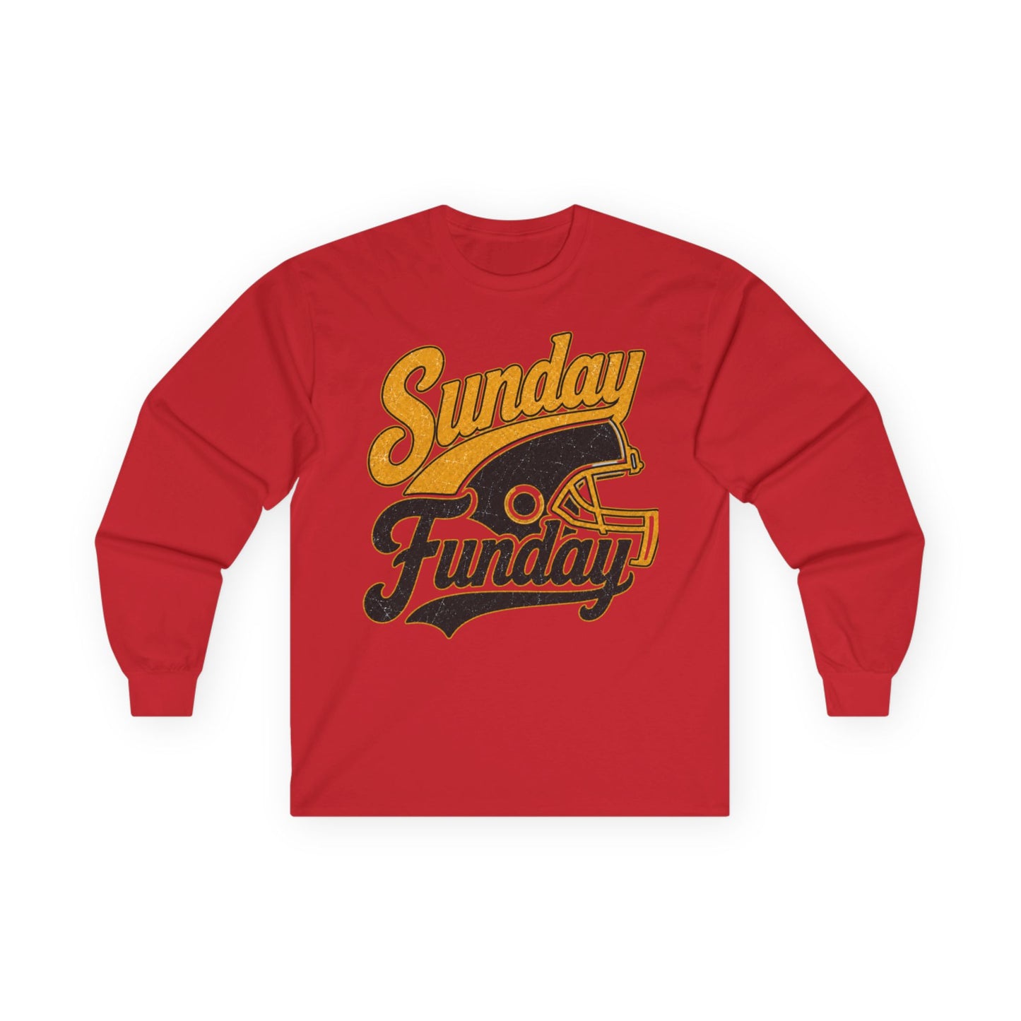 Sunday Funday Football Long Sleeve T-Shirt - Unisex