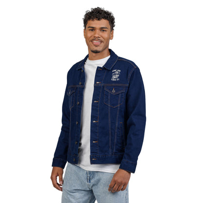 COME and Take IT Denim Jacket - Black or Denim