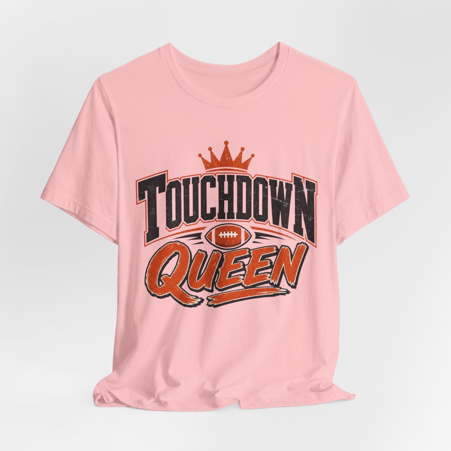Touchdown Queen T-SHIRT Football Season Tailgate Time