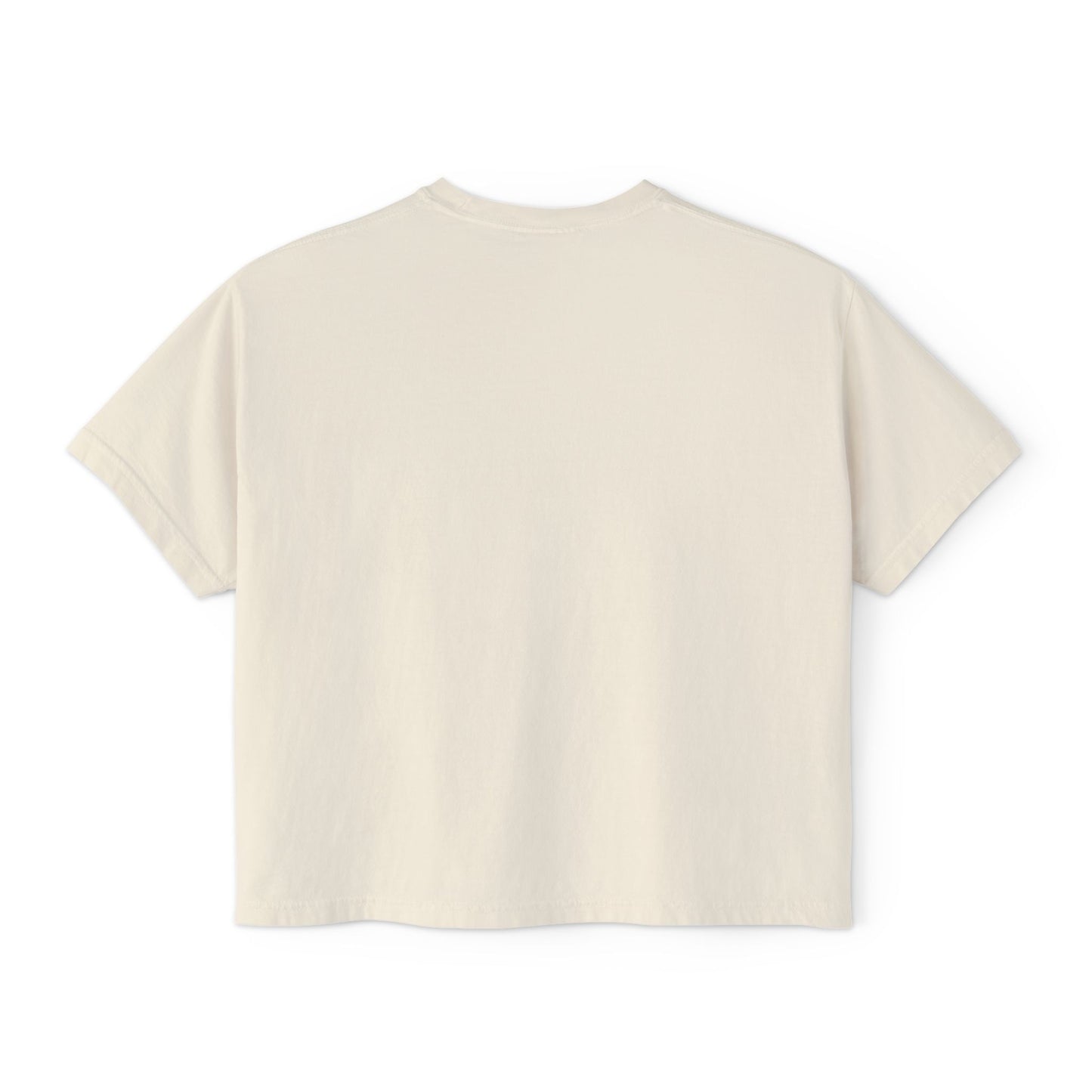 Beach Days Heart Graphic Tee — Women's Boxy Summer T-Shirt