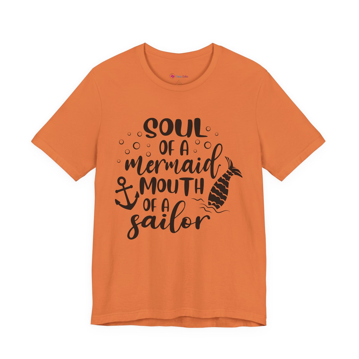 Mermaid Soul Tee — "Soul of a Mermaid, Mouth of a Sailor" Graphic T-Shirt