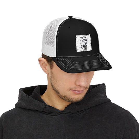 Fishing Dad boat trucker hat