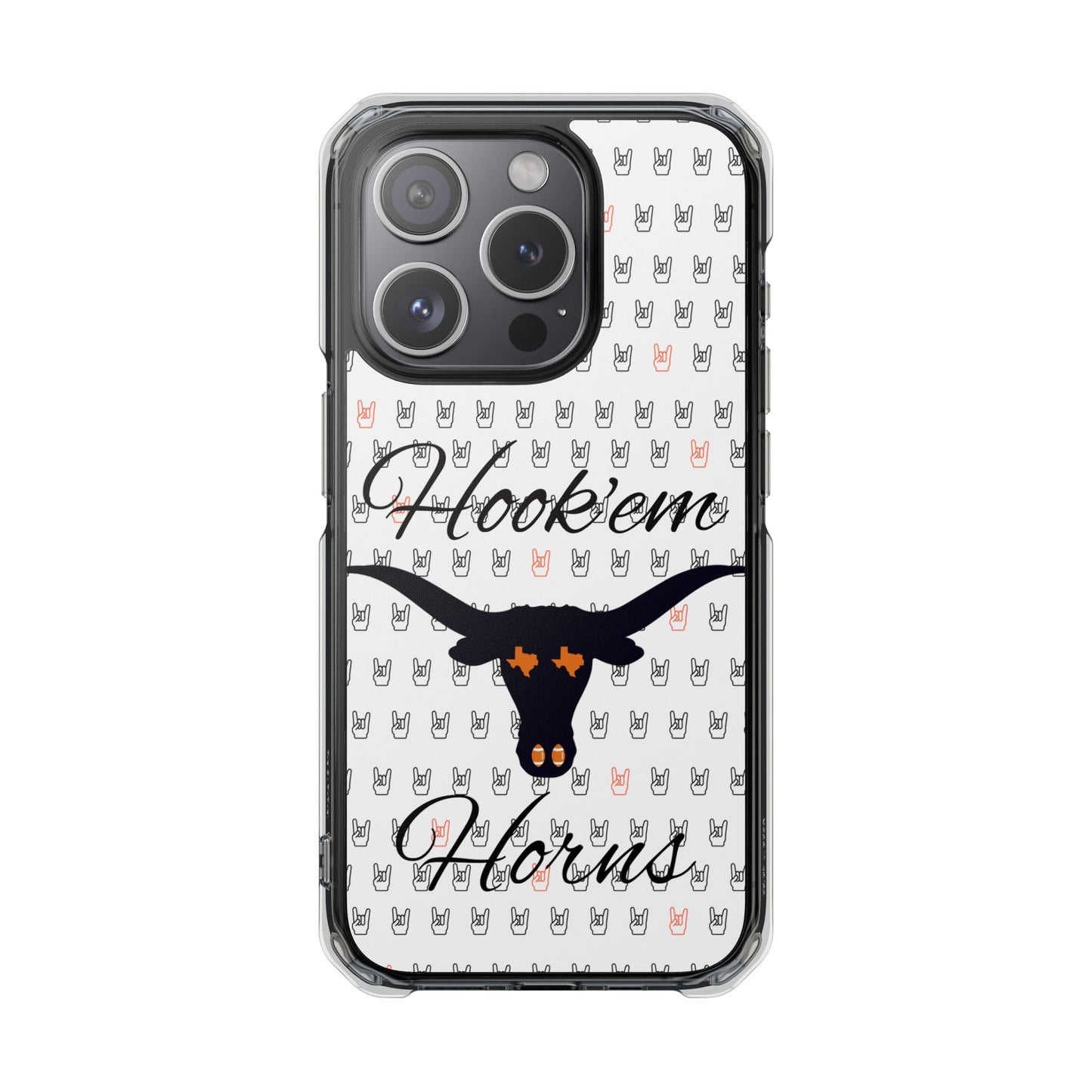 Magnet - Texas Longhorns Football Mini Hook'em Horns Design