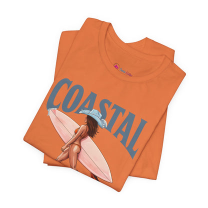 Coastal Cowgirl Tee — Surfing Cowgirl Graphic T-Shirt