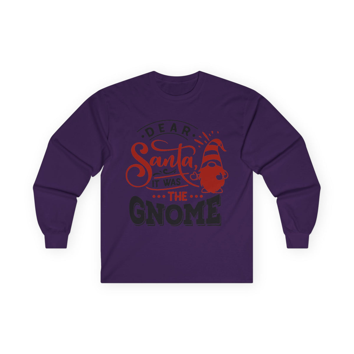 Christmas Dear Santa It Was The Gnome Holiday T-Shirt