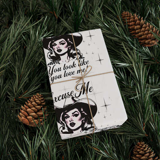 You Look Like you Love Me Chic Gift Wrap