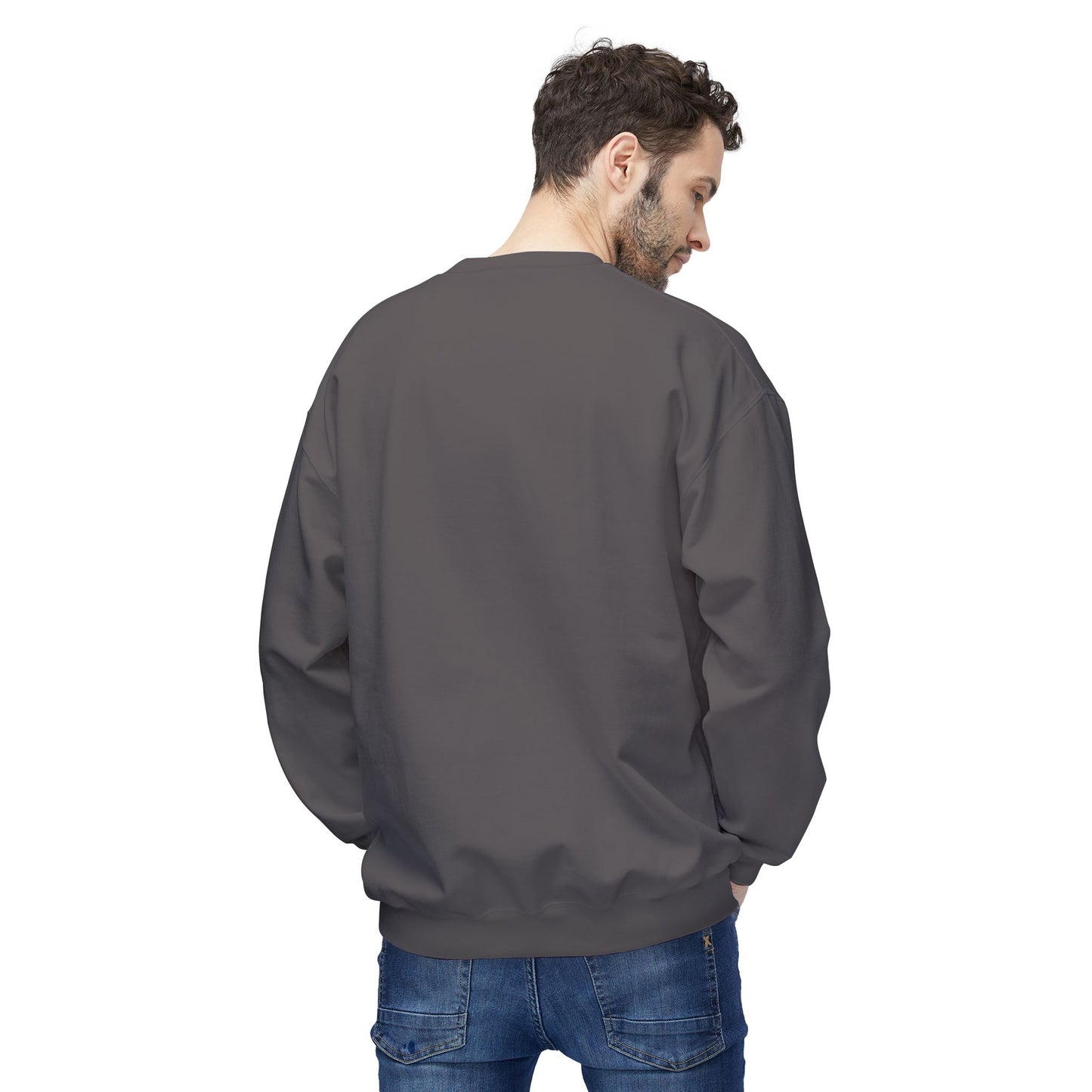 Softstyle Sweatshirt Don't Look Back - Comfortable and Stylish Fleece Crewneck for Adults
