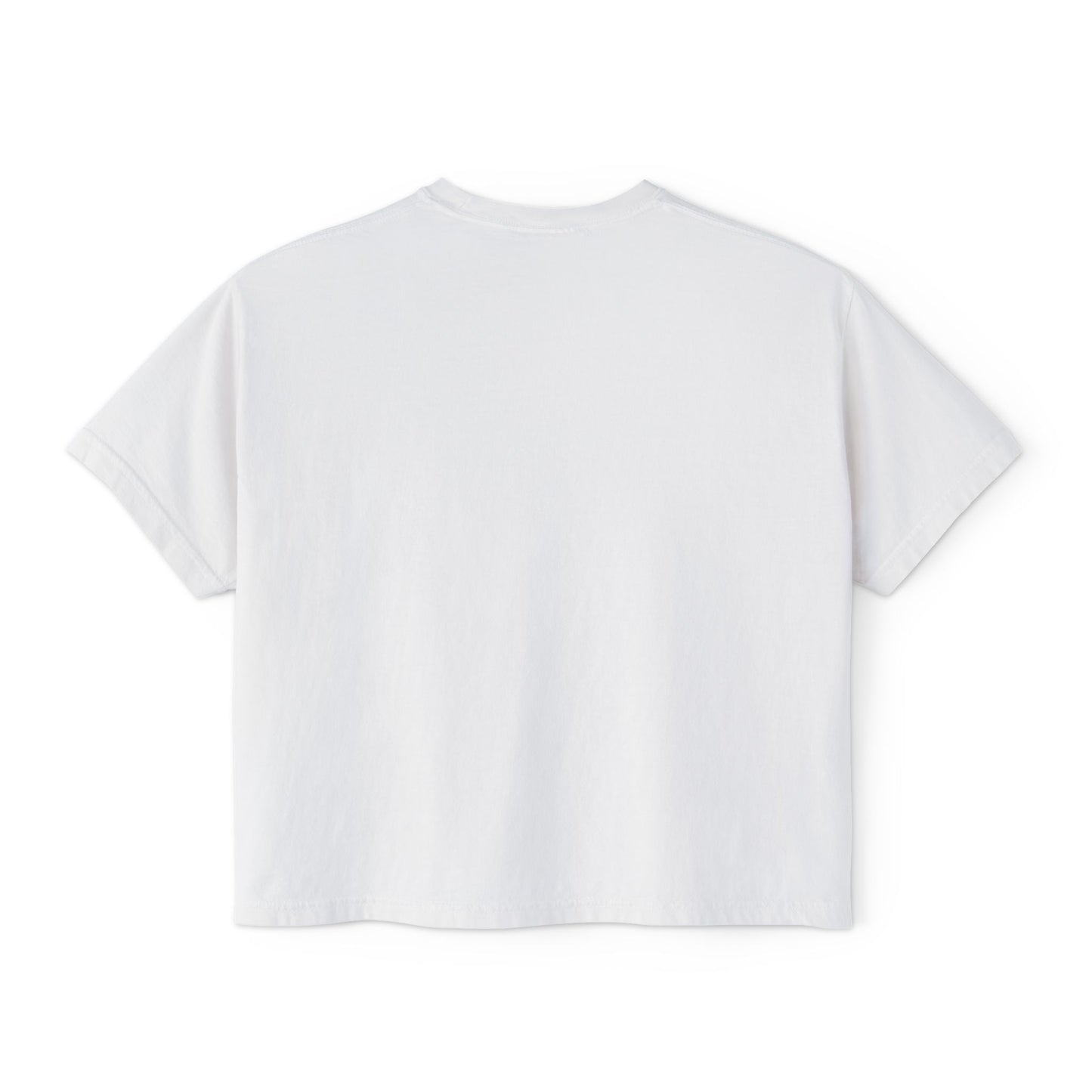 Beach Days Heart Graphic Tee — Women's Boxy Summer T-Shirt