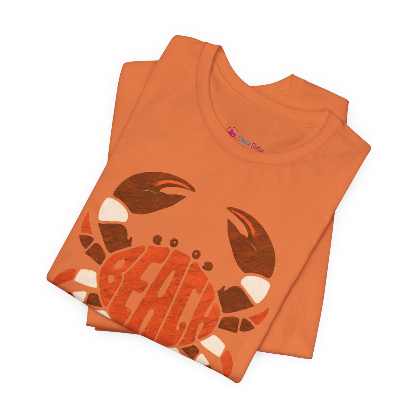 Beach Crab Graphic T-Shirt - Lots of Colors