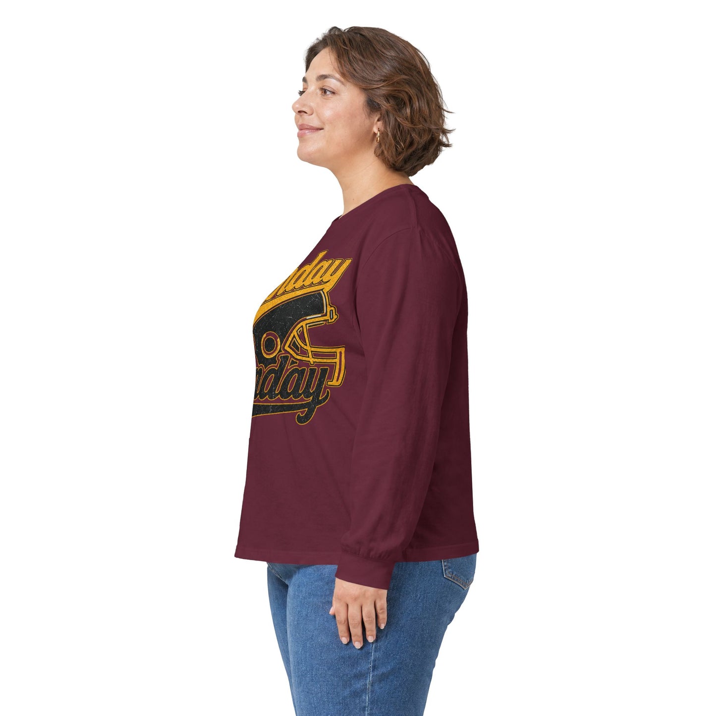 Sunday Funday Football Long Sleeve T-Shirt - Unisex