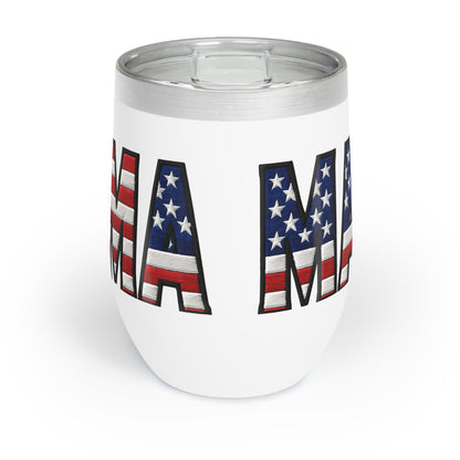 USA FLAG MAMA Cocktail Tumbler - Perfect for Patriotic MAMA's
