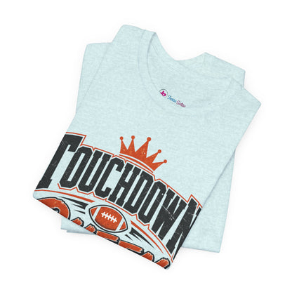 Touchdown Queen T-SHIRT Football Season Tailgate Time