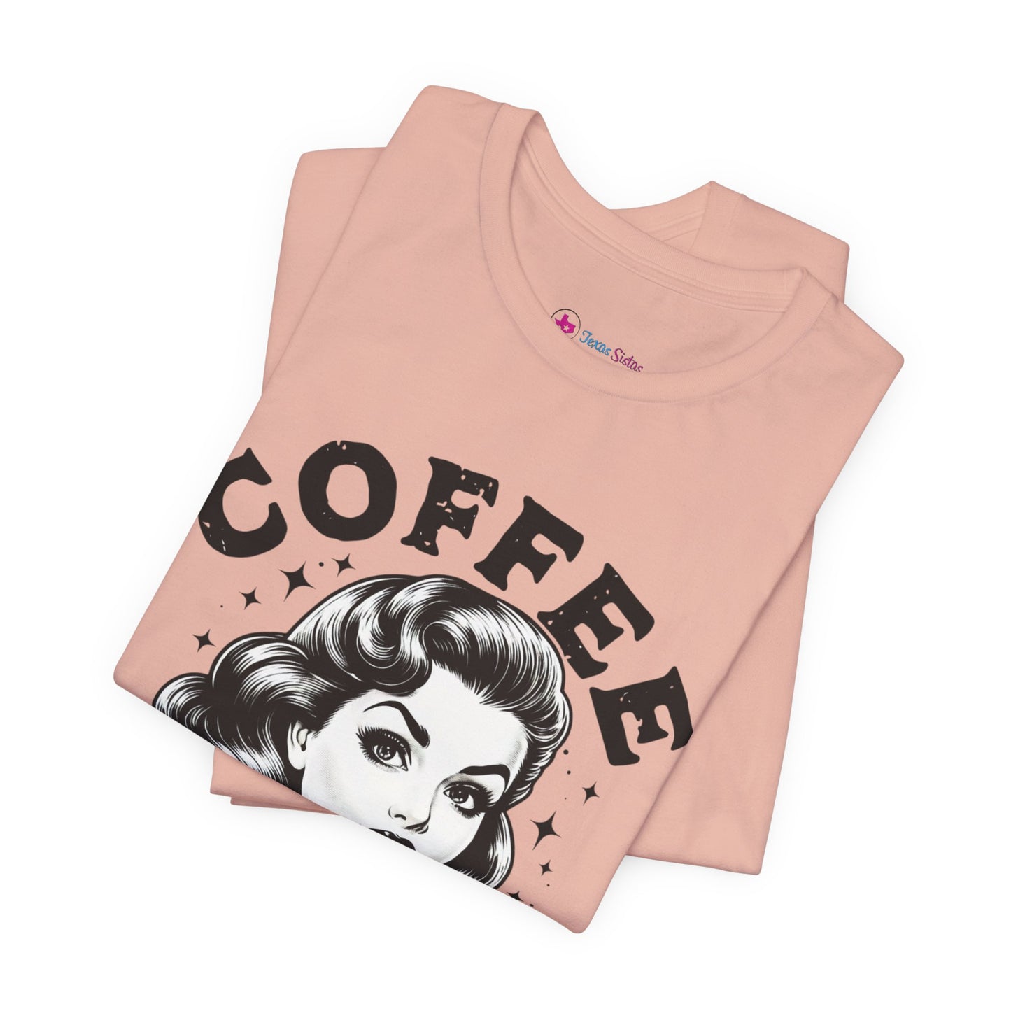 COFFEE Because Murder Is Wrong Graphic Funny T-Shirt