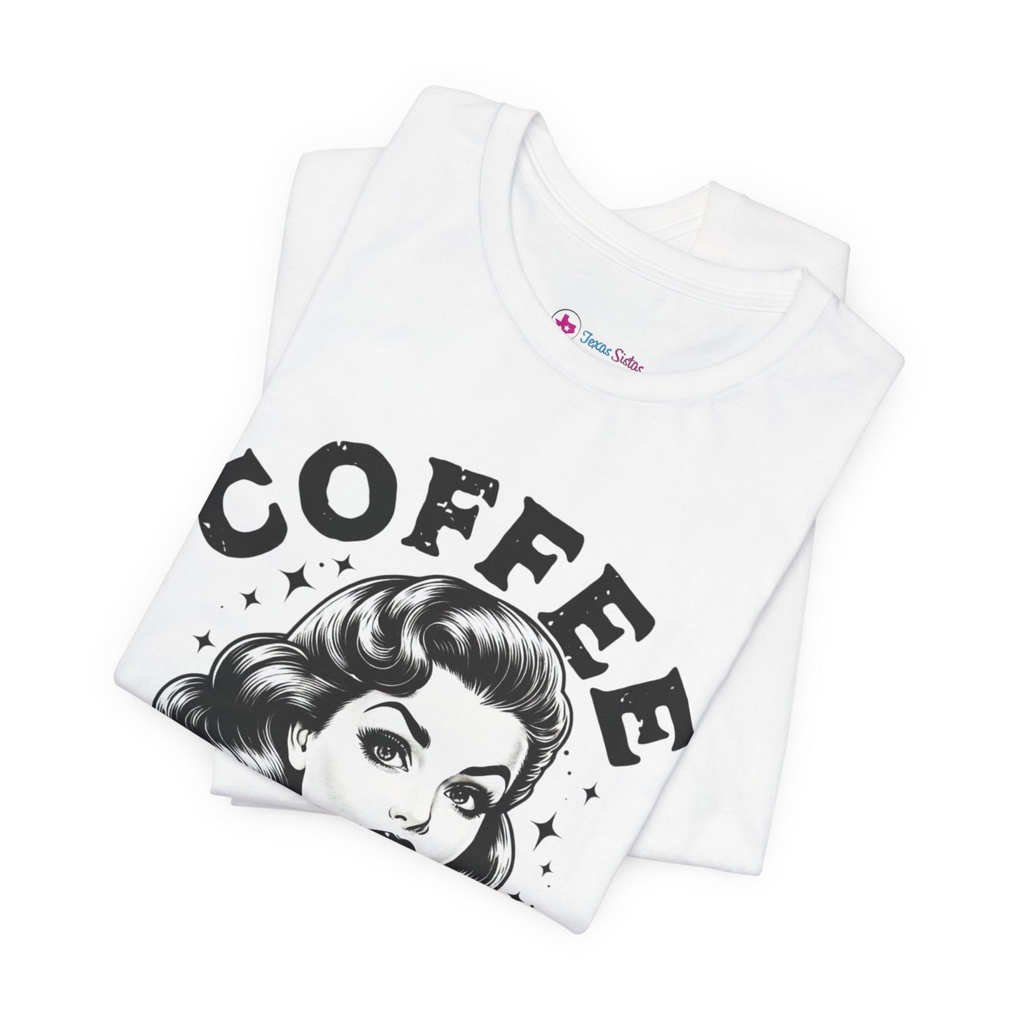 COFFEE Because Murder Is Wrong Graphic Funny T-Shirt