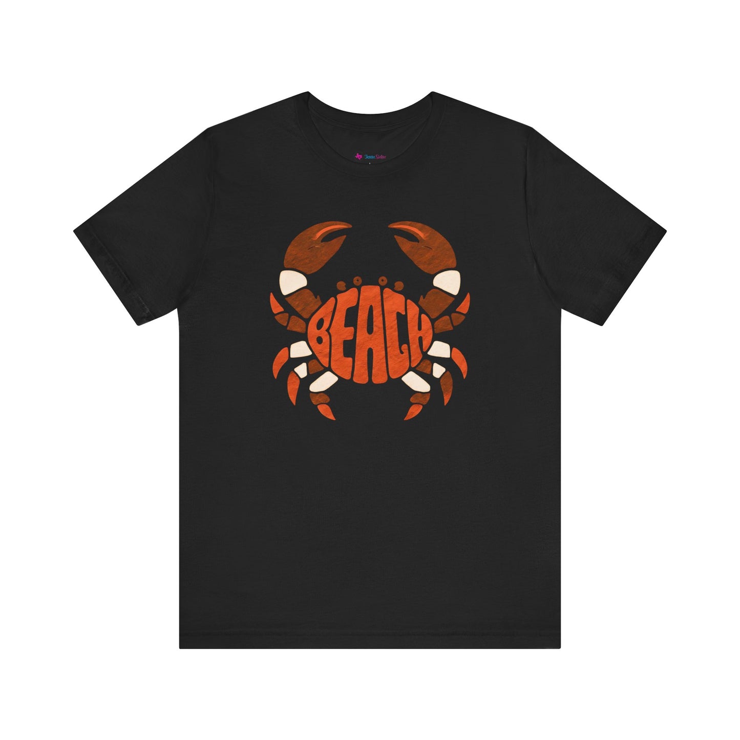 Beach Crab Graphic T-Shirt - Lots of Colors