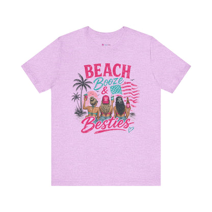 Beach Booze & Besties T-Shirt