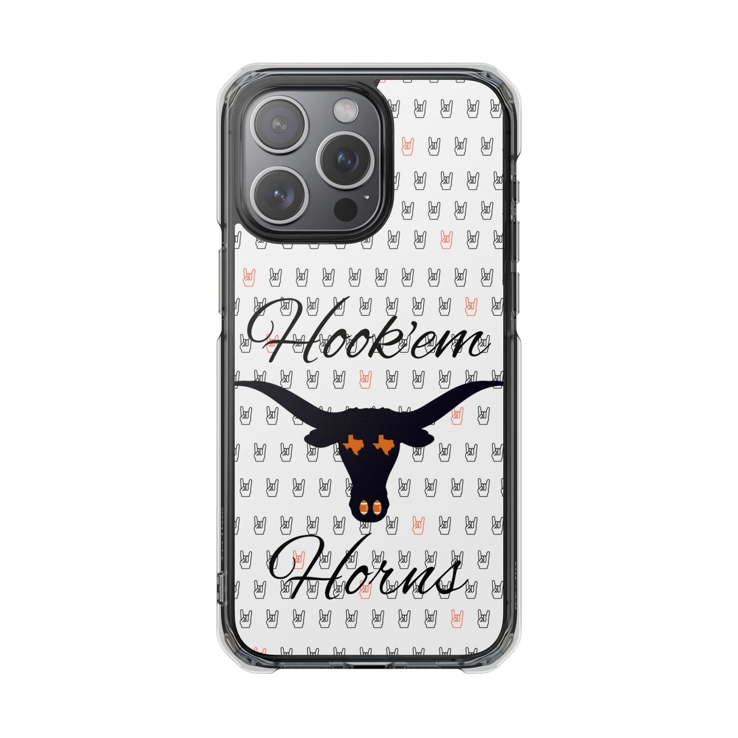 Magnet - Texas Longhorns Football Mini Hook'em Horns Design