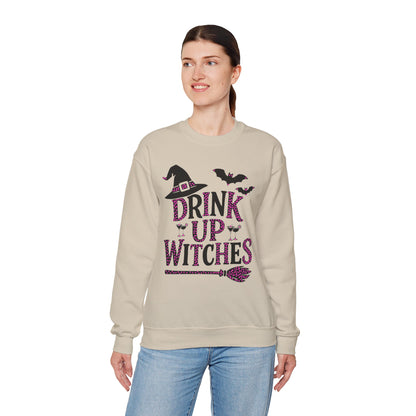 Halloween Drink Up Witches Sweatshirt