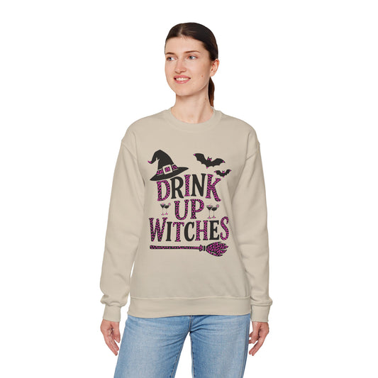 Halloween Drink Up Witches Sweatshirt