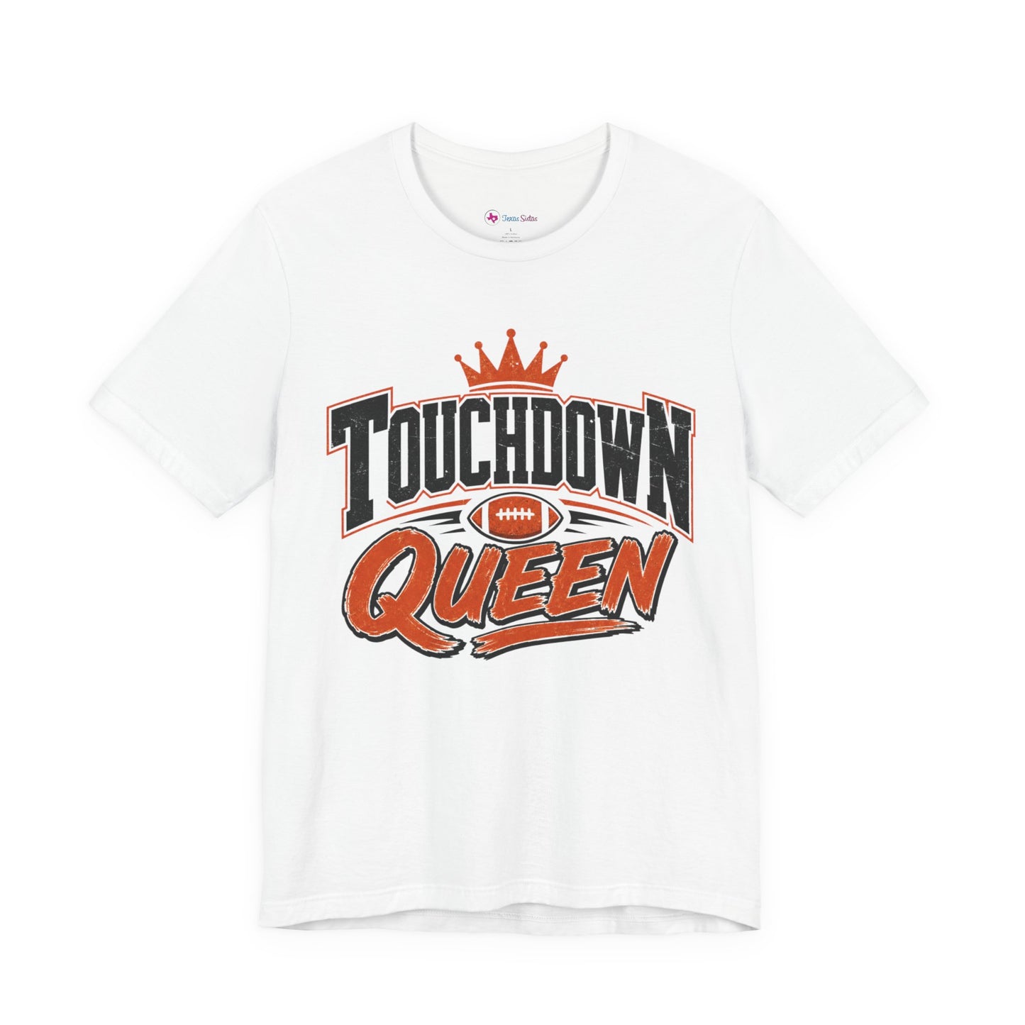 Touchdown Queen T-SHIRT Football Season Tailgate Time