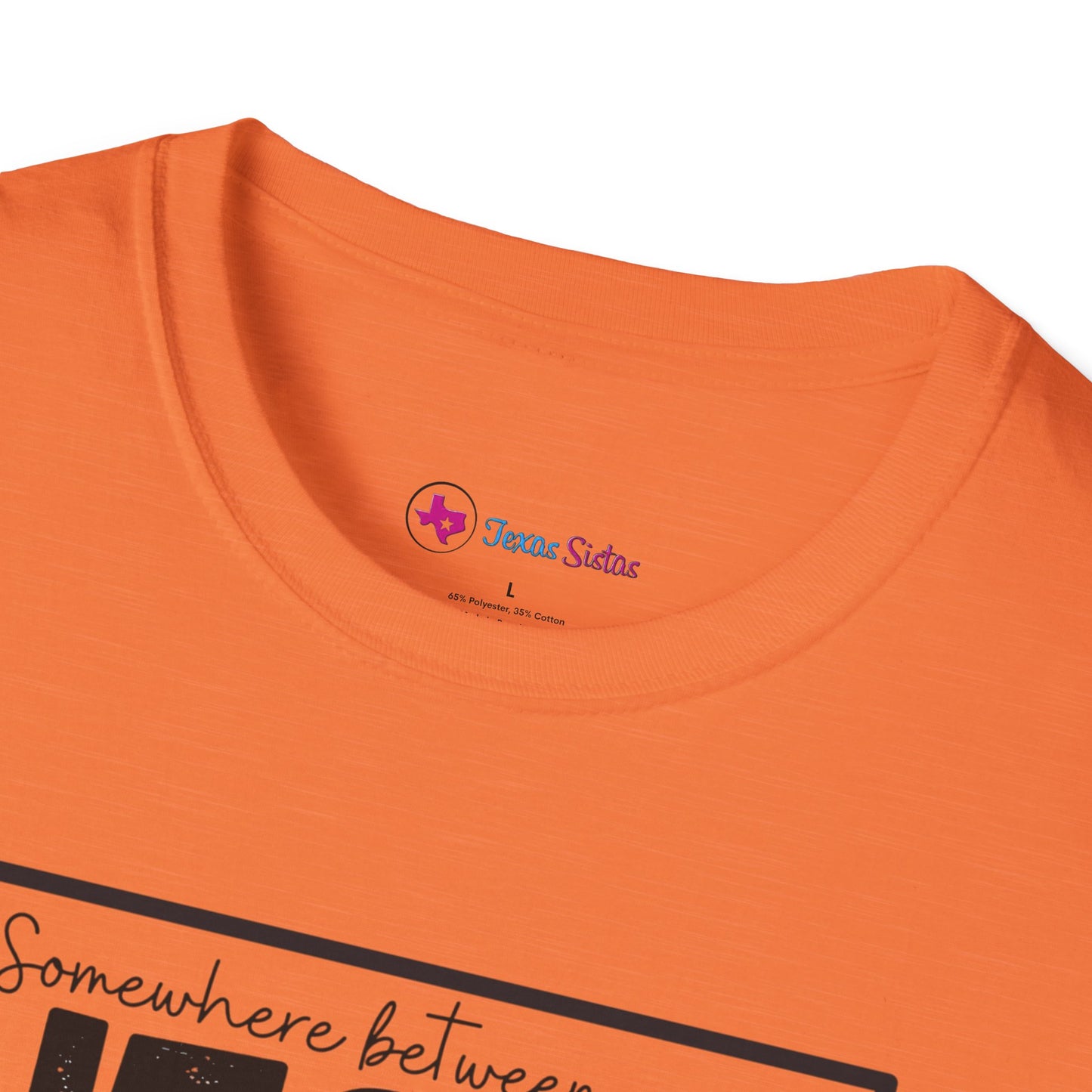 Somewhere Between Jesus & Jail T-Shirt