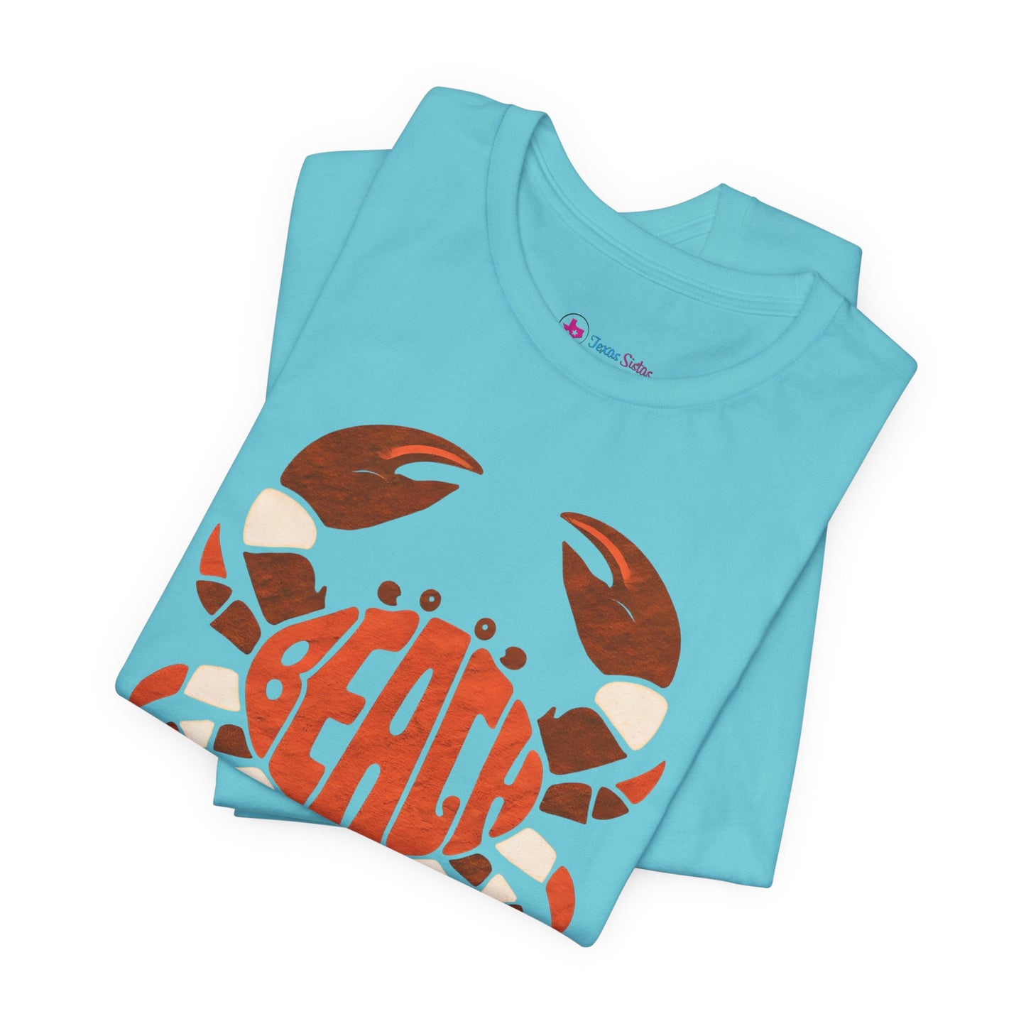 Beach Crab Graphic T-Shirt - Lots of Colors