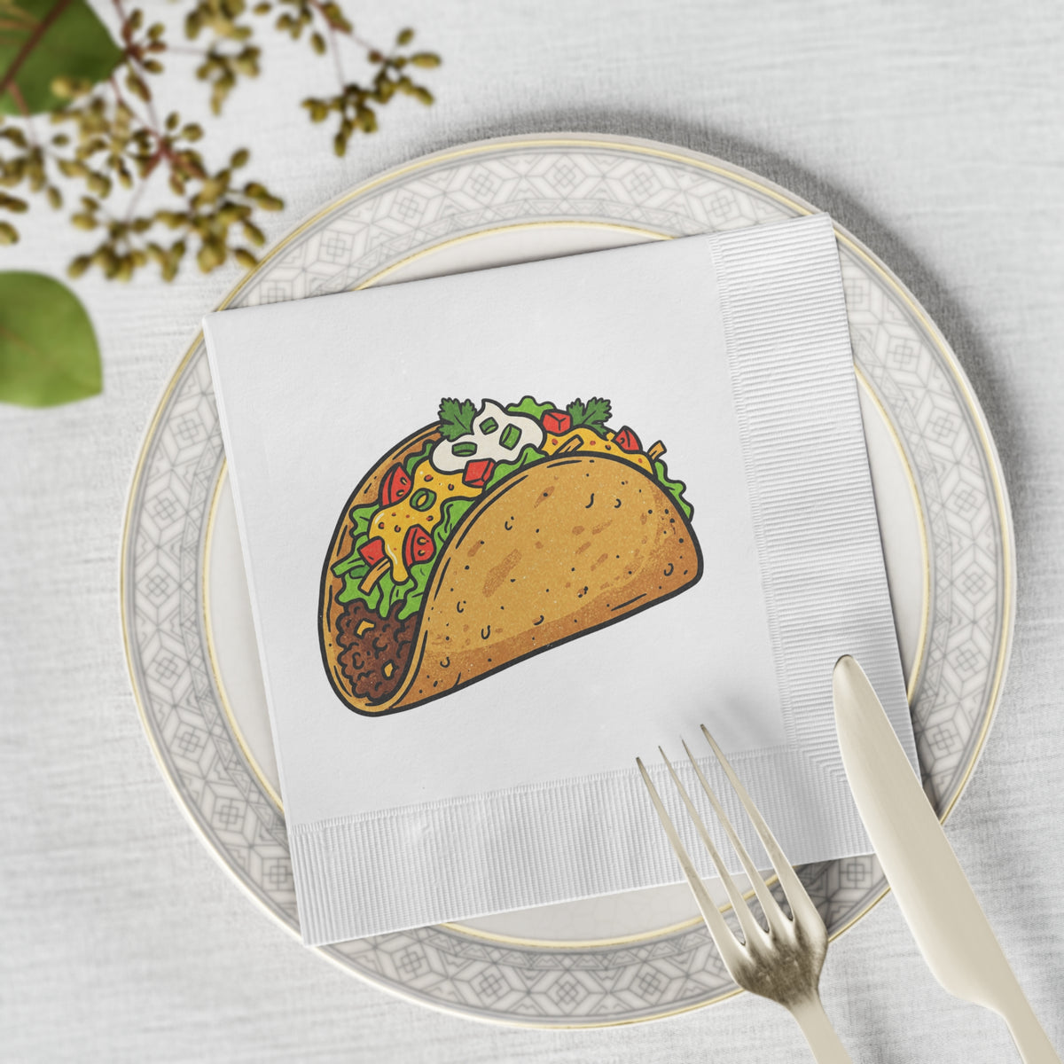 Taco Paper Napkins