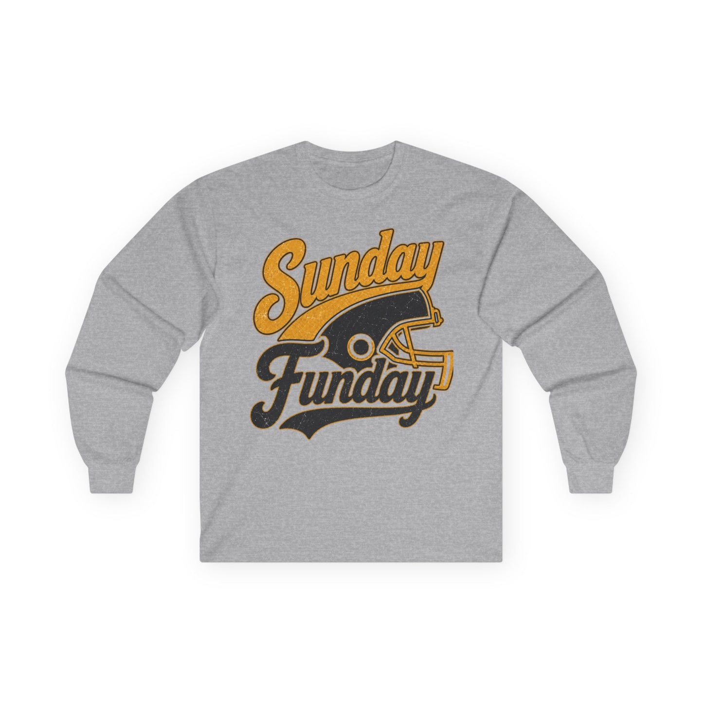 Sunday Funday Football Long Sleeve T-Shirt - Unisex
