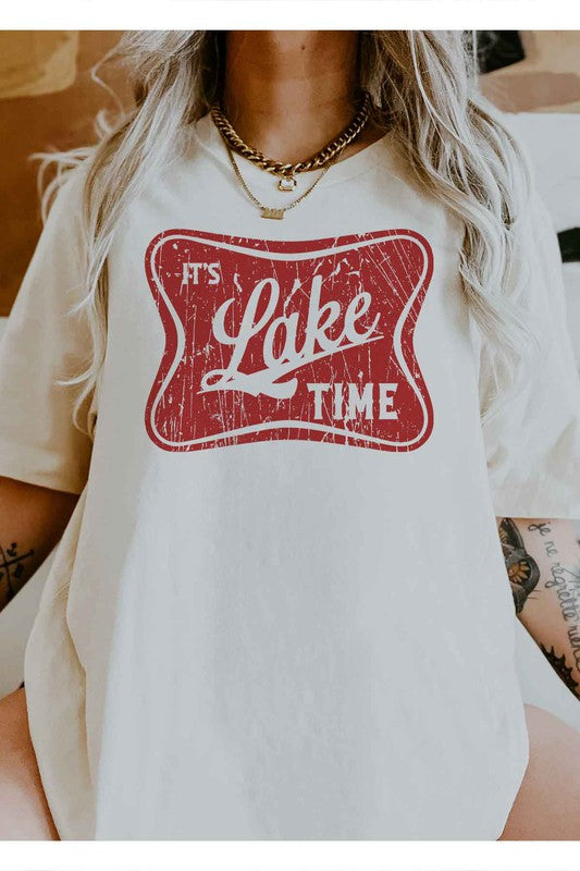 ITS LAKE TIME GRAPHIC TEE / T-SHIRT