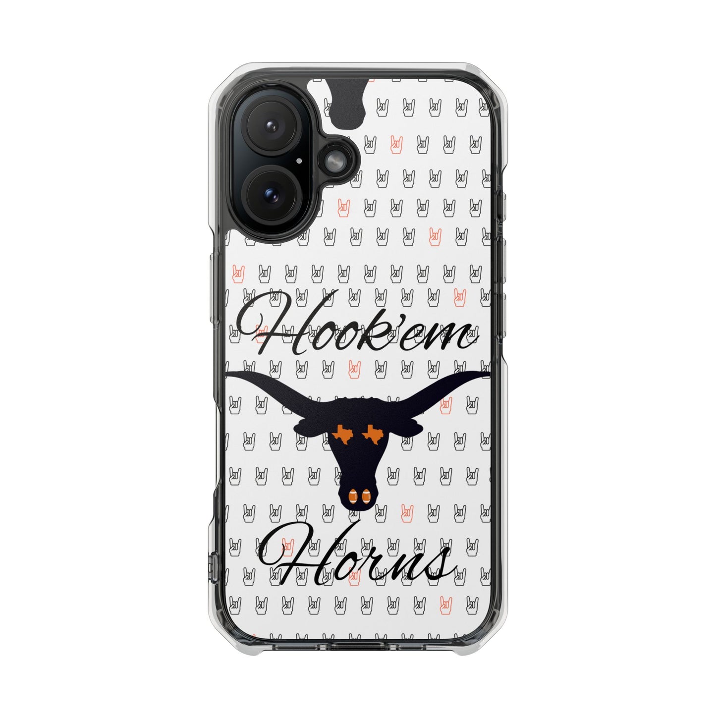 Magnet - Texas Longhorns Football Mini Hook'em Horns Design