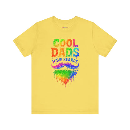 COOL DADS HAVE BEARDS T-Shirt NEON DRIP