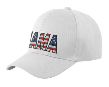USA FLAG MAMA Snapback Trucker Cap