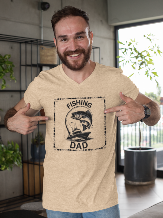 FISHING DAD T-Shirt BOAT FISHING
