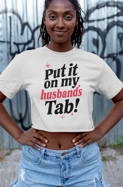 Funny Husband's Tab T-Shirt