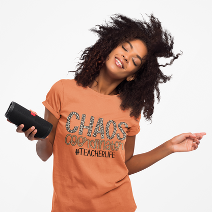 Chaos Coordinator Teacherlife T-shirt - Unisex Tee