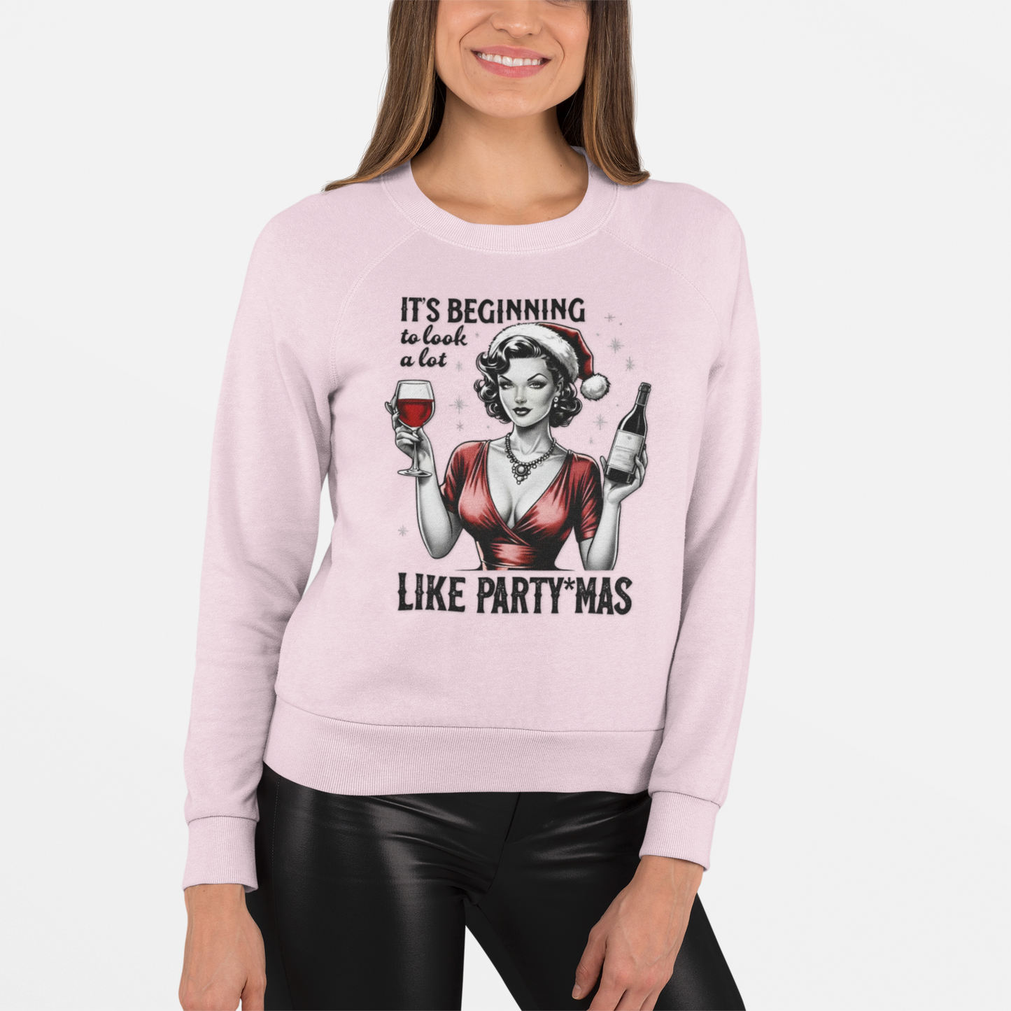 Holiday Party Sweatshirt - "It's Beginning to Look a Lot Like Party-mas"