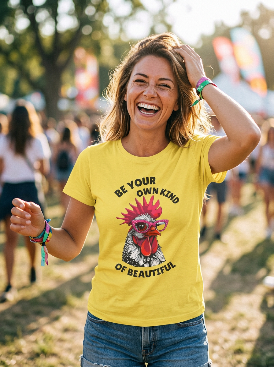 Be Your Own Kind Of Beautiful Chicken T-Shirt