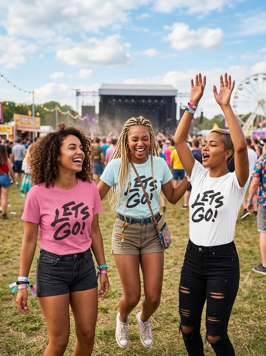 Lets Go! Graphic T‑Shirt