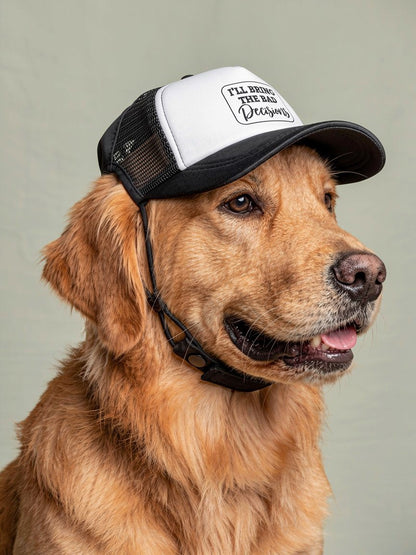 DOG Trucker Hat - I'll Bring The Bad Decisions Foam Front Cap