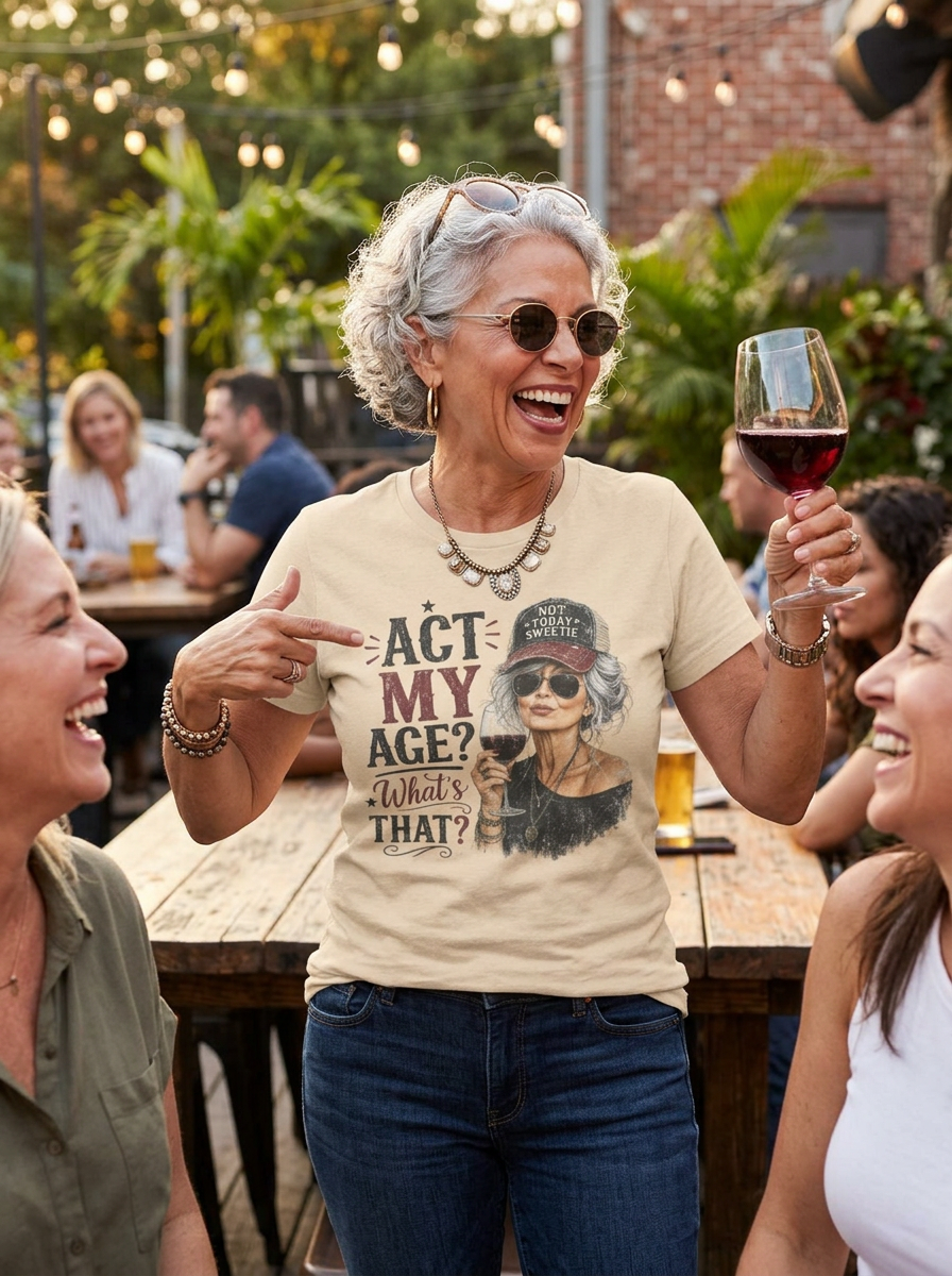 Act My Age? What's That? Graphic T-SHIRT