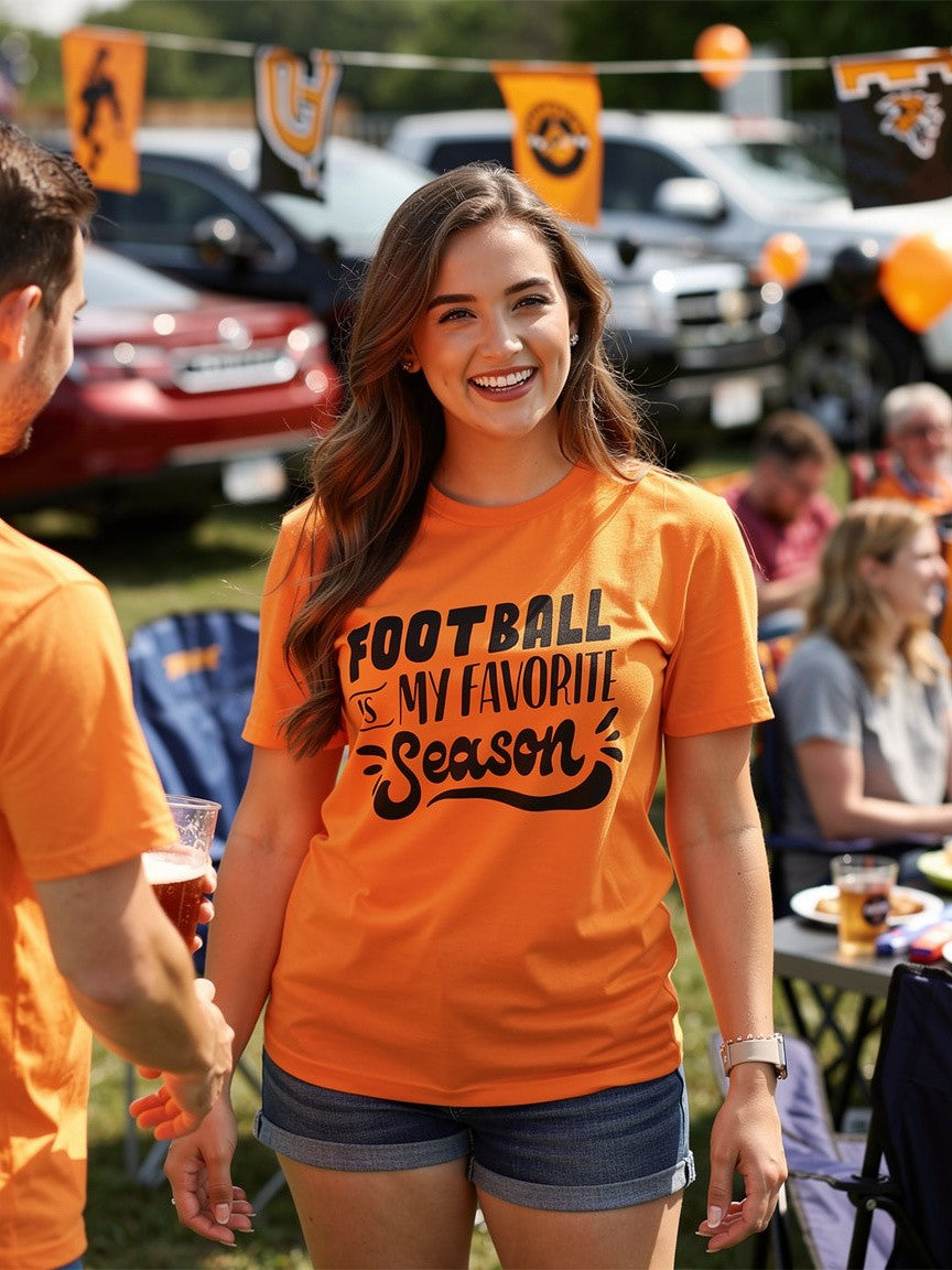 Football Is My Favorite Season T-Shirt - Lots of Colors