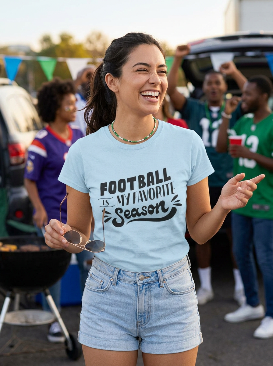 Football Is My Favorite Season T-Shirt - Lots of Colors