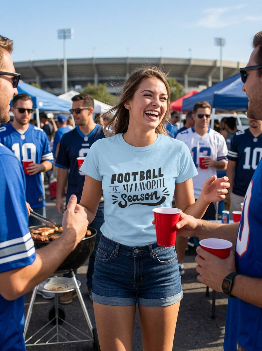 Football Is My Favorite Season T-Shirt - Lots of Colors