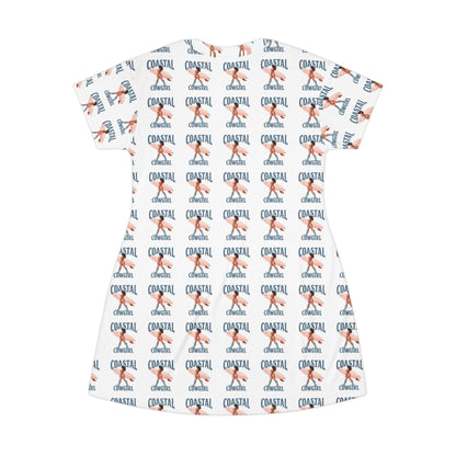 Coastal Cowgirl T‑Shirt Dress — Surfing Cowgirl Cover Up