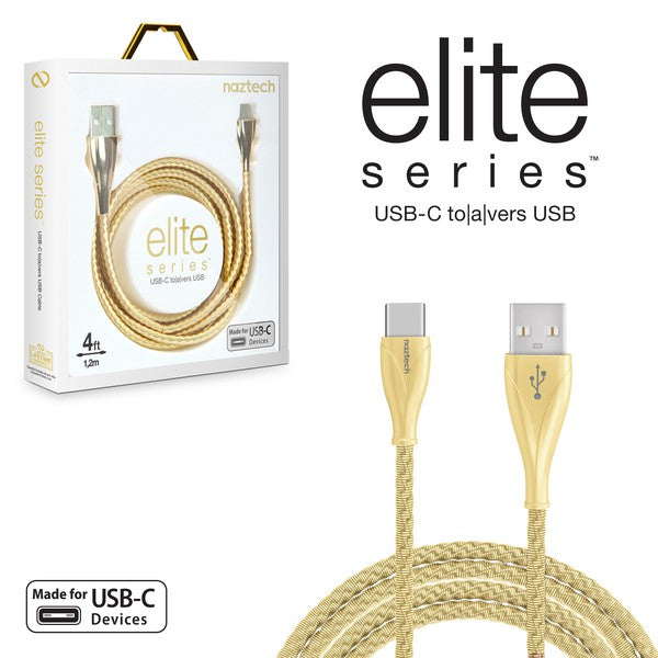 Naztech Elite Series USB to USB 4ft Metal Cable