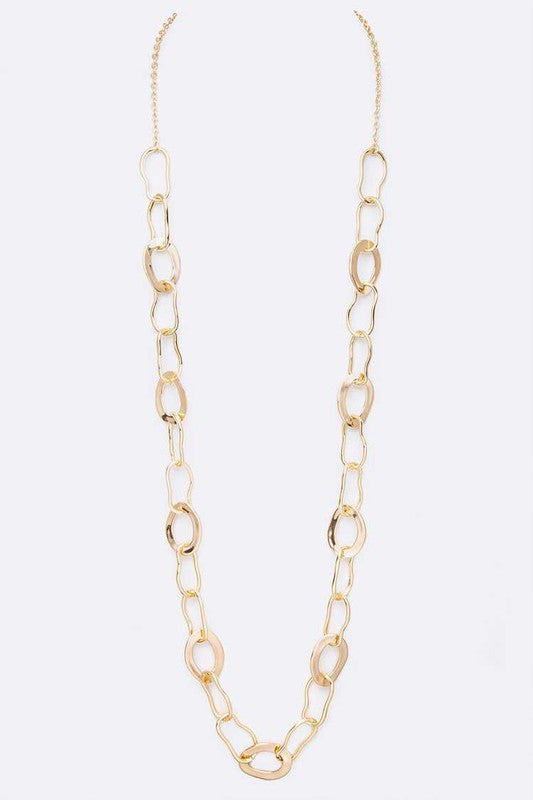 Iconic Chain Link Long Necklace