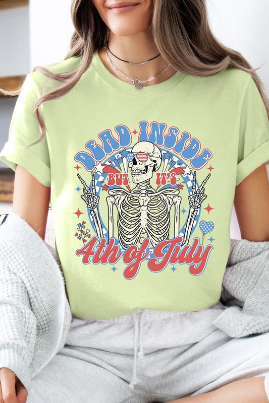 Dead Inside 4th of July Graphic T Shirts