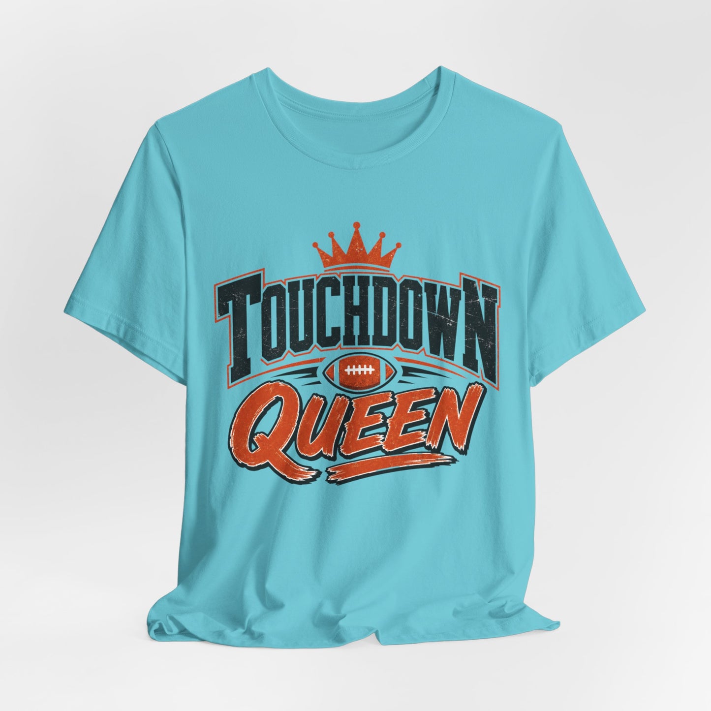 Touchdown Queen T-SHIRT Football Season Tailgate Time